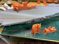3d Printed 1/350 Hms Ark Royal R09 Aircraft Carrier(full Hull/waterline)