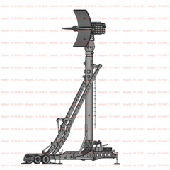 3d Printed 1/72/144 Russia 340v6m Radar Mast