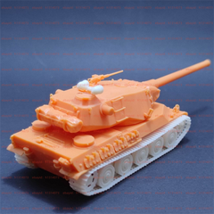 3d Printed 1/72/144 French AMX M4 (1954) 130mm Tank Unpainted Kit