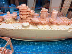 3d Printed 1/700 Italian Andrea Doria Battleship(full Hull/waterline)