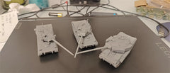 3d Printed 1/72 United States M8 Light Tank Unpainted Kit