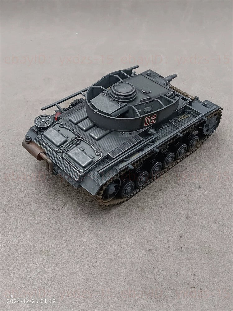 1/35 Panzerkampfwagen Iii Tank Painted Finished Model
