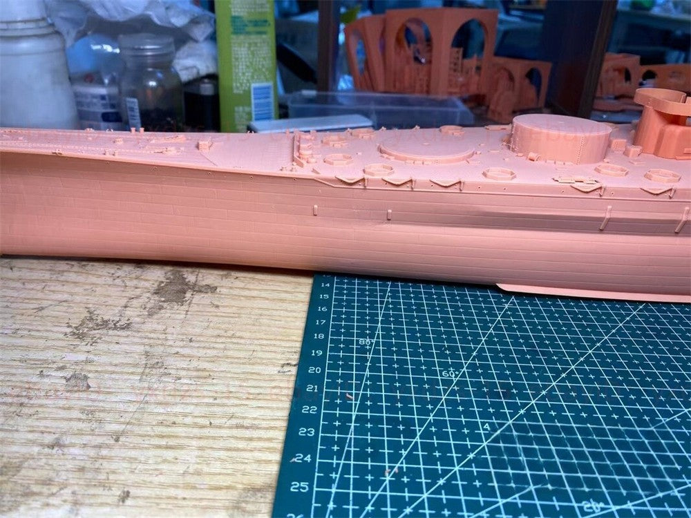 3d Printed Kit 1/350 Japanese Battleship Satsuma(full Hull/waterline)