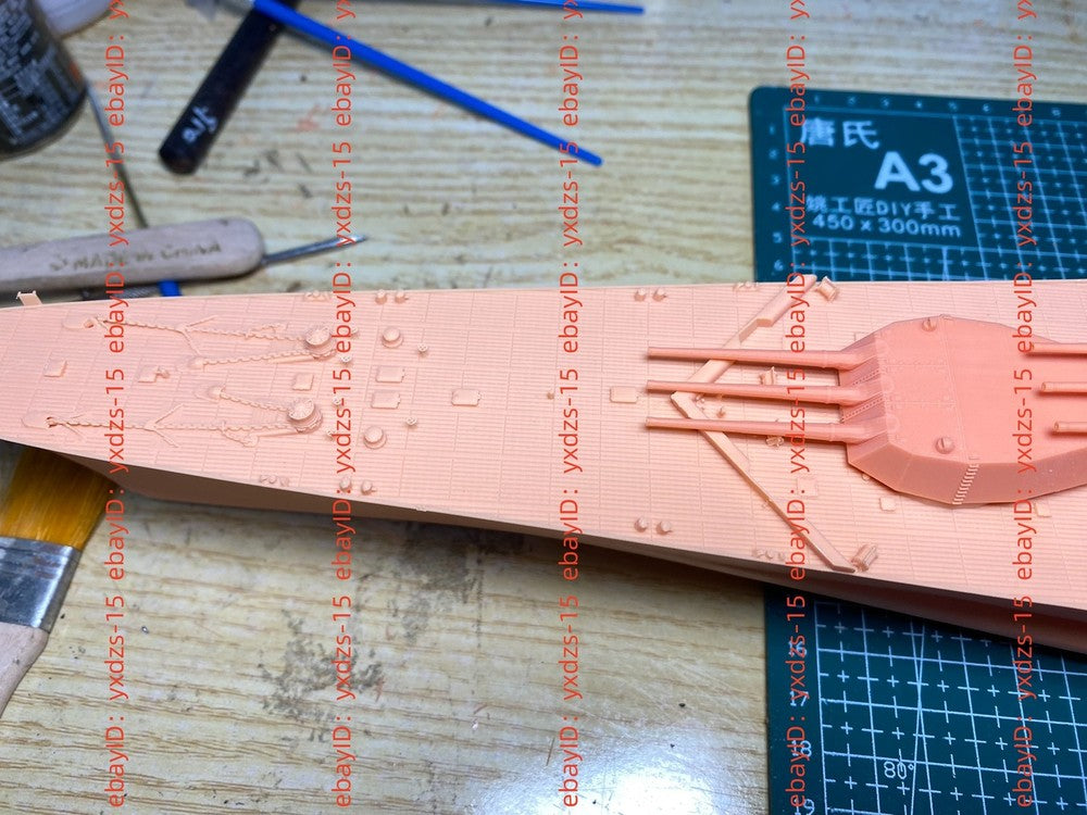 3d Printed 1/350 Stalingrad Class Battlecruiser(full Hull/waterline)