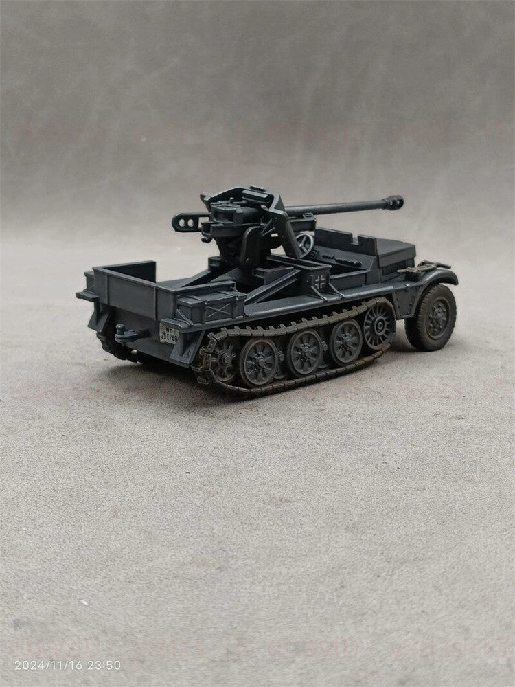 1/35 Half-track Anti-tank Gun Vehicle Painted Finished Model