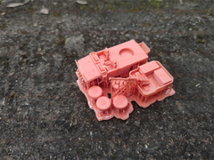 1/72/144 Chinese Pcp001 82mm Vehicle-mounted Rapid-fire Mortar Unpainted Kit