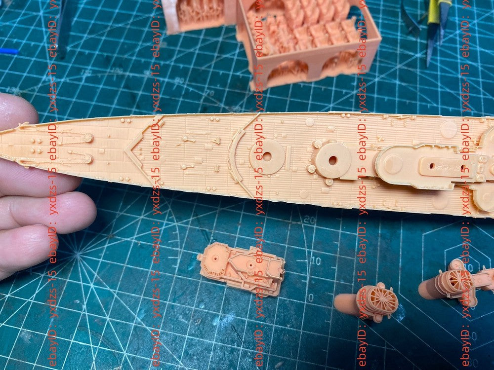3d Printed 1/700 Alexander Nevsky Cruiser(full Hull/waterline)