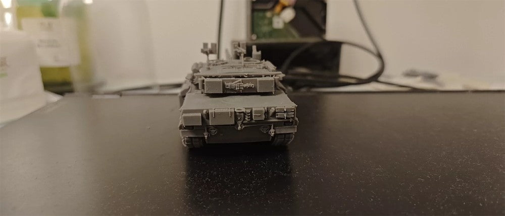 3d Printed 1/72 Italy Ariete Main Battle Tank With Additional Arm Unpainted Kit