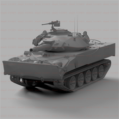 3d Printed 1/72 XM551 Sheridan Unpainted Kit