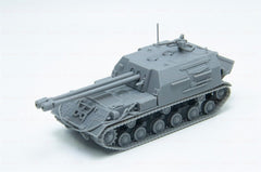 3d Printed 1/72/144 Soviet ISU-122-2 Tank Destroyer﻿ Unpainted Kit
