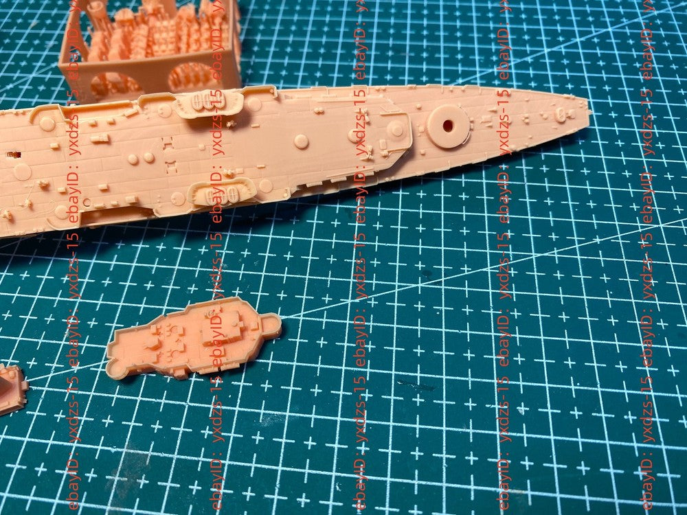 3d Printed 1/700 British Uganda Class Light Cruiser(full Hull/waterline)