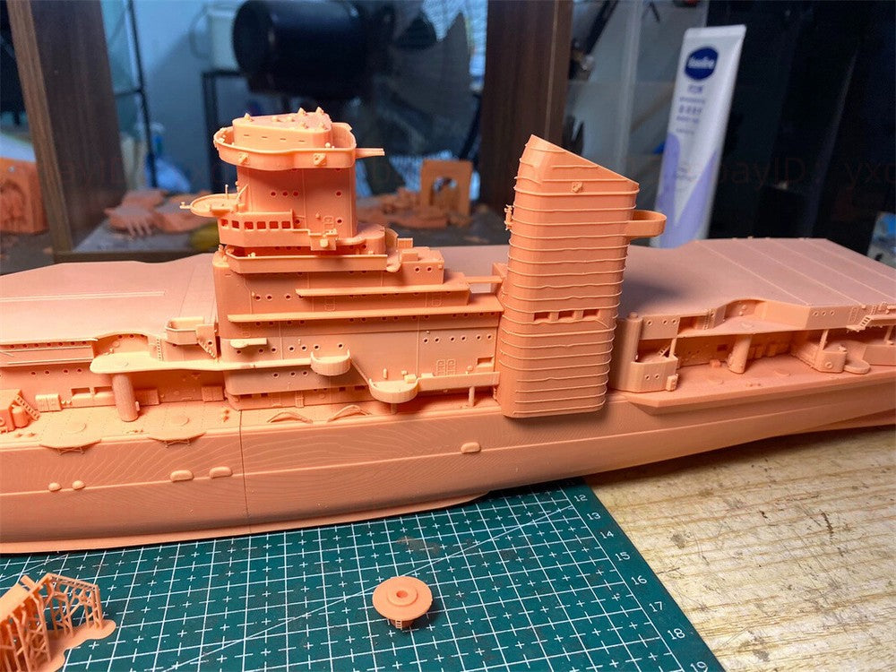 3d Printed 1/350 Hybrid German Cruiser Hildebrand(full Hull/waterline)