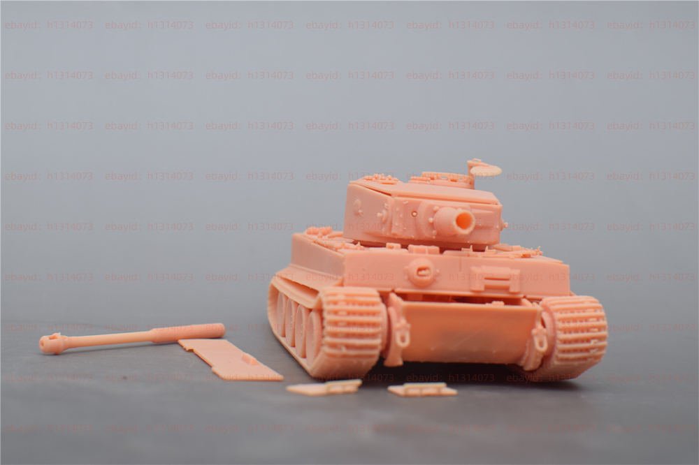 3d Printed 1/72 Germany Tiger Tank Unpainted Kit
