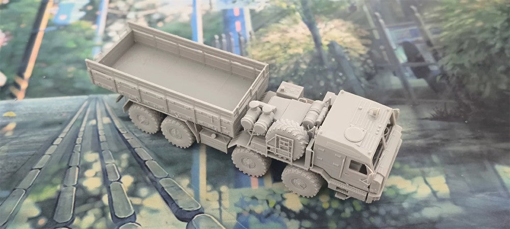 3d Printed 1/72/87 BAZ-6306 Heavy-Duty Truck ﻿Unpainted Kit