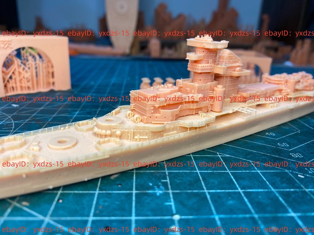 3d Printed 1/700 Mainz Light Cruiser(full Hull/waterline)