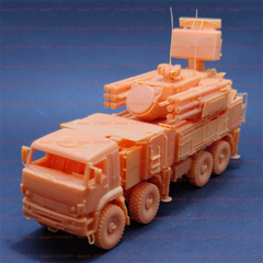3d Printed 1/72/144 Pantsir-s1 Air Defense System Vehicle Unpainted Model Kit