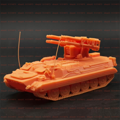 3d Printed 1/72 Mtlb Sosna Air Defense Vehicle Unpainted Kit