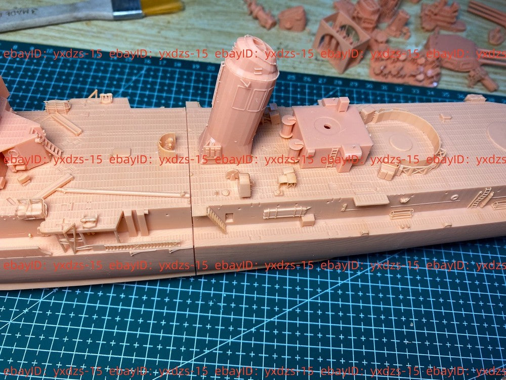 3d Printing 1/200 American Forrest Sherman Class Destroyer (full Hull/waterline)