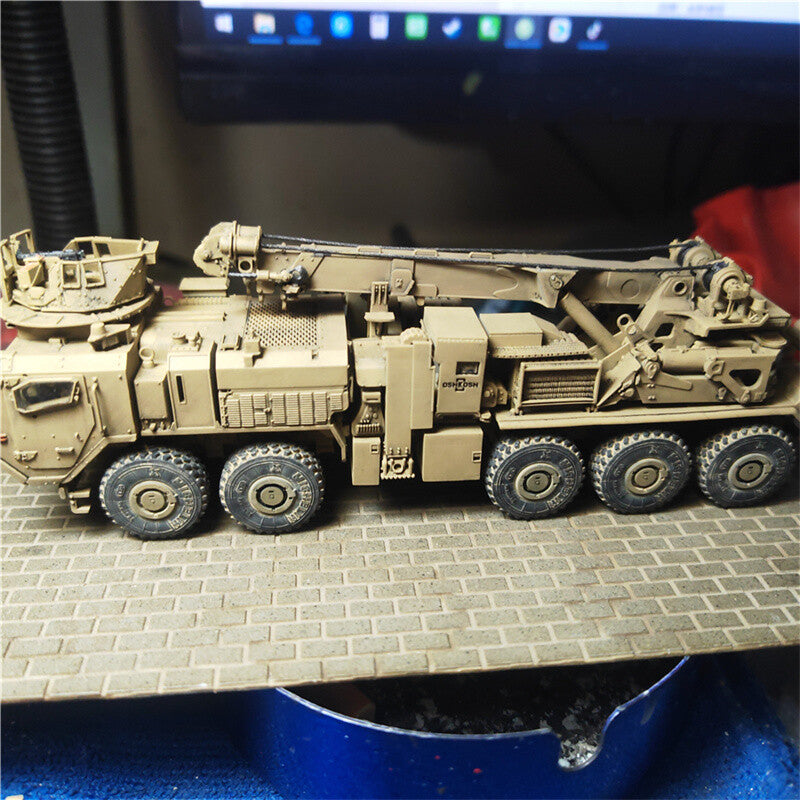 1/72 American Military MMRS Crane Truck Painted Finished Model