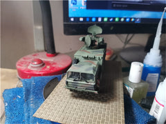 1/72 Germany MAN Roland Air Defense Vehicle Painted Finished Model