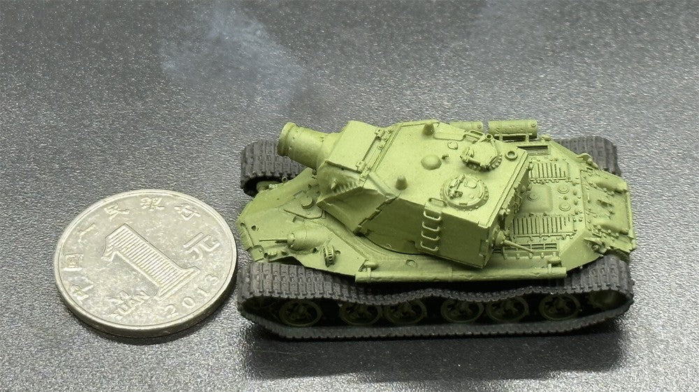 1/144 Hypothetical Soviet-style Self-Propelled Howitzer Painted Finished Model