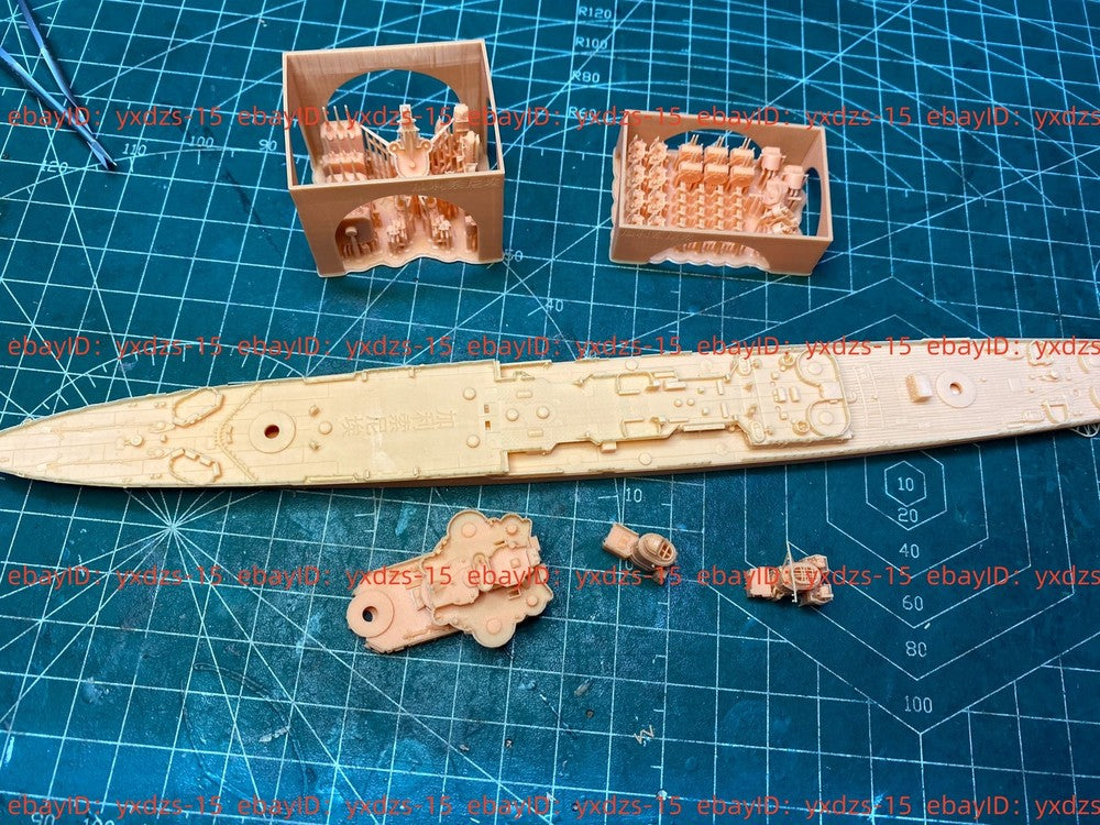3d Printed Kits 1/700 French La Galissonniere Cruiser(full Hull/waterline)