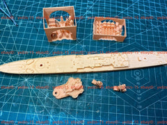 3d Printed Kits 1/700 French La Galissonniere Cruiser(full Hull/waterline)