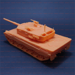 3d Printed 1/72/144 German Leopard 2AV Main Battle Tank Unpainted Kit