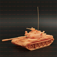 3d Printed 1/72/144 Russian T-55A Medium Tank (1981) Unpainted Kit