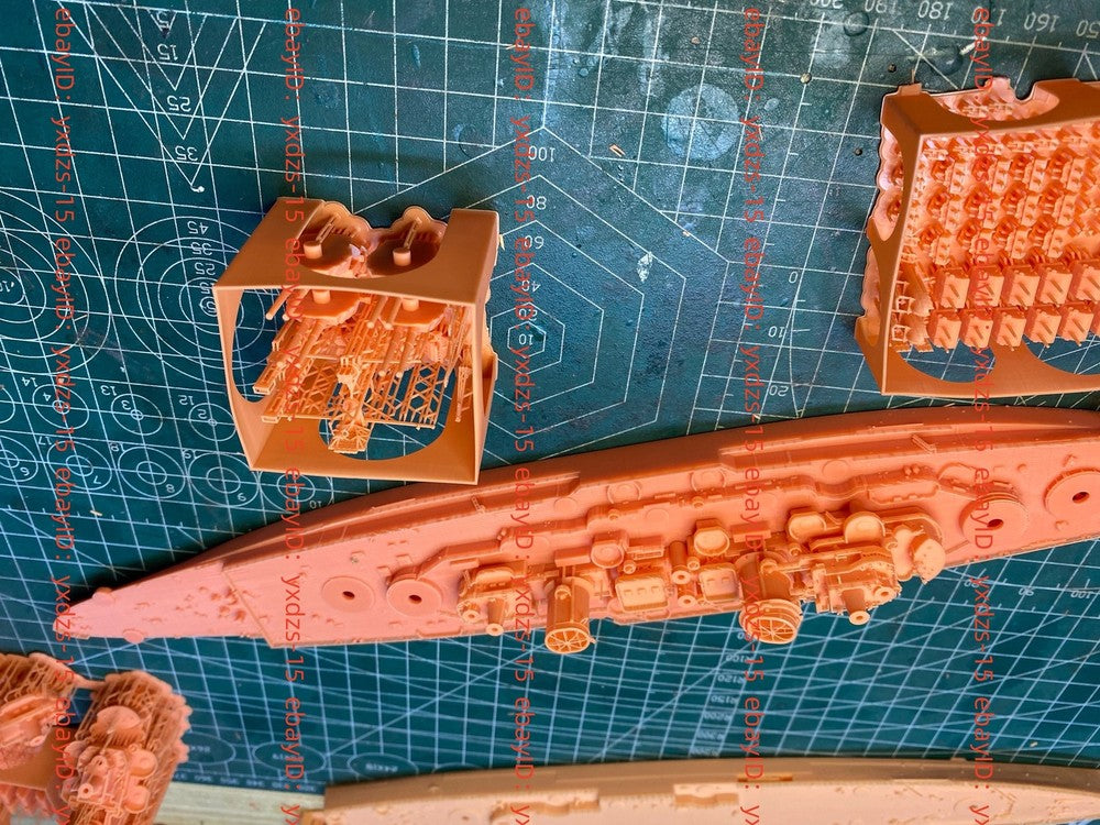 3d Printed Kit 1/700 Uss Constellation Battlecruiser(full Hull/waterline)