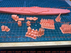3d Printed 1/700 Italian Venetian Cruiser(full Hull/waterline)