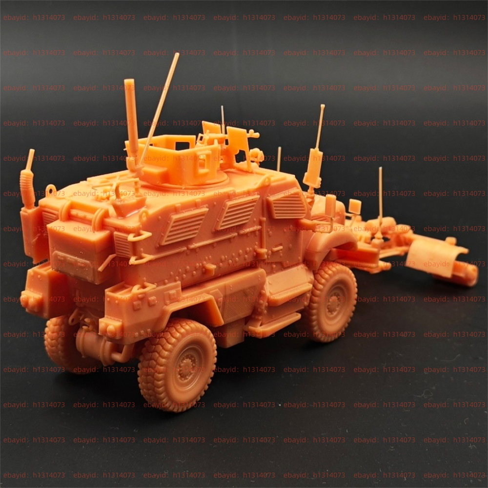 3d Printed 1/72 U.S. Military MAXXPRO Mine-Resistant Vehicle Unpainted Kit