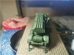 1/72 Russia 9K57 Uragan MLRS Painted Finished Model