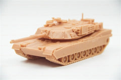 3d Printed 1/72/144 M1A1 Abrams Main Battle Tank Unpainted Kit