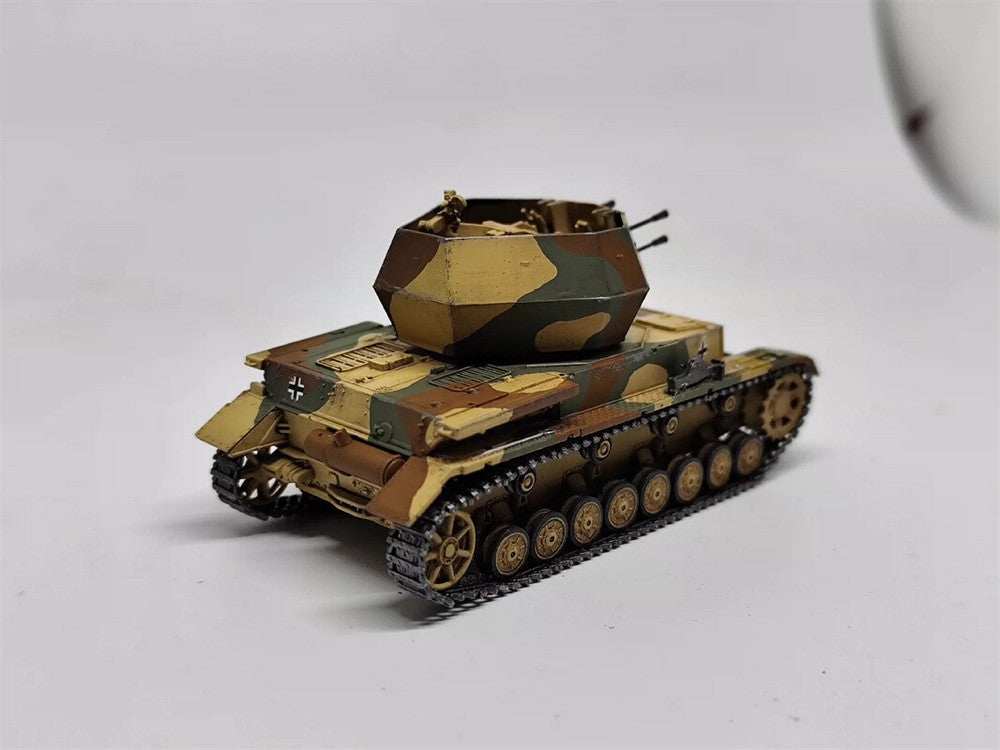 1/72 German "Wirbelwind" Self-Propelled Anti-Aircraft Gun Painted Finished Model