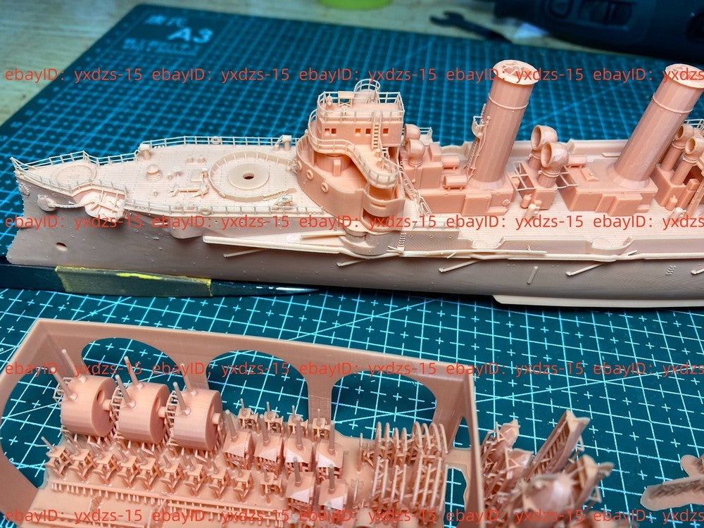 3d Printed 1/350 Soviet Oleg Cruiser(full Hull/waterline)