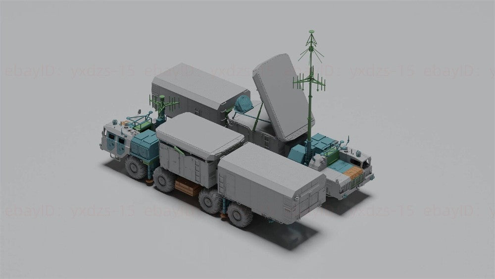 3d Printed 1/72/87 30n6e Radar Vehicle Of S300 System ﻿ Unpainted Kit