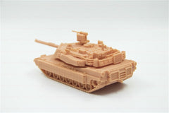3d Printed 1/72/144 U.S. M1A2C Abrams Main Battle Tank Unpainted Kit