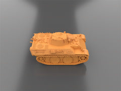 3d Printed 1/72/144 German VK1602 Leopard Tank Unpainted Kit