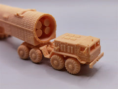 3d Printed Kit 1/144 Soviet Maz537 Abm-1 Missile Carrier