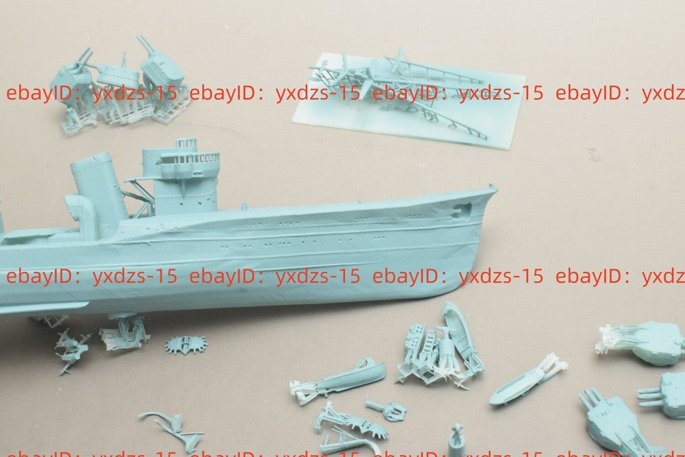 3d Printed Kit 1/350 Ijn Fubuki Class Type I Destroyer(full Hull)