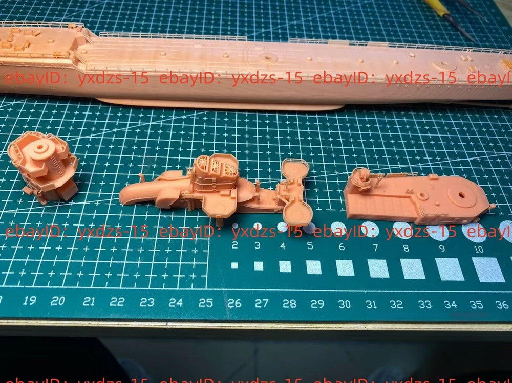 3d Printed 1/350 IJN Akizuki-class destroyer(full Hull/waterline)
