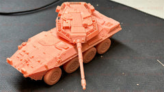 3d Printed 1/72 Italian Centauro Tank Destroyer Unpainted Kit
