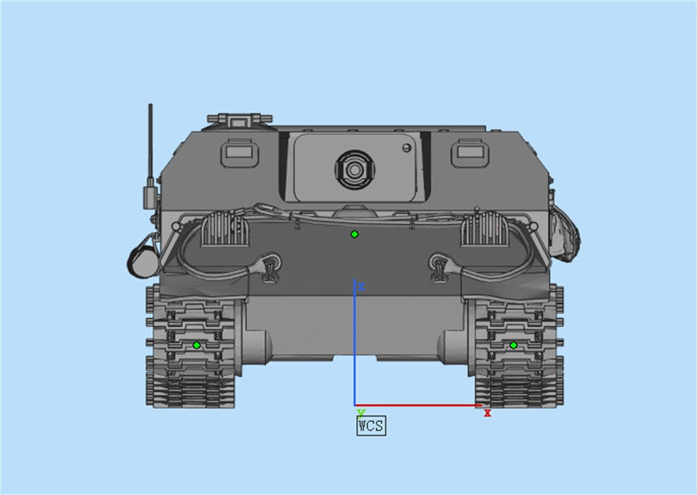 3d Printed 1/35 Soviet Object 263 Tank Destroyer Unpainted Unassembled Model