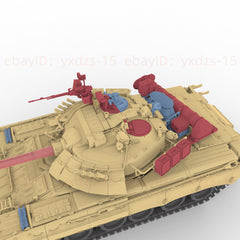 3d Printed 1/72 Russian T-80UK Main Battle Tank unpainted Kit