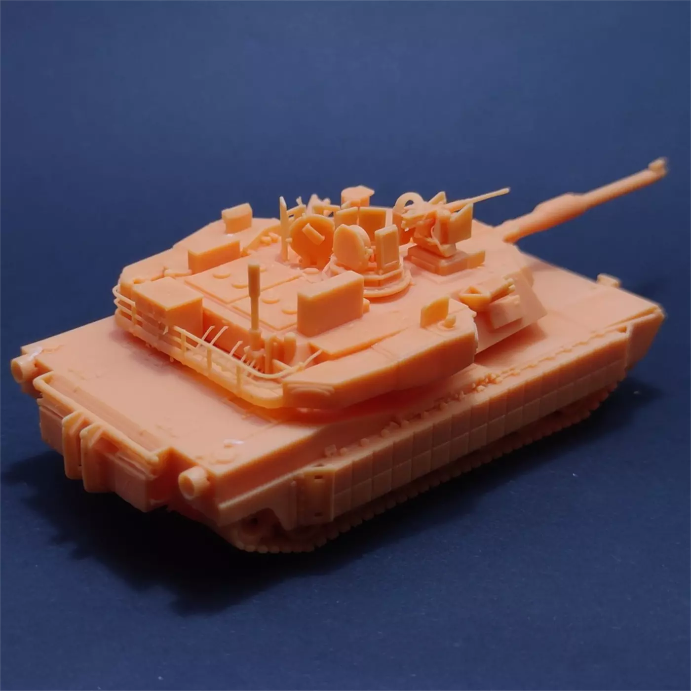 3d 打印 1/72/144 美国 M1A2 艾布拉姆斯主战坦克未上色套件-