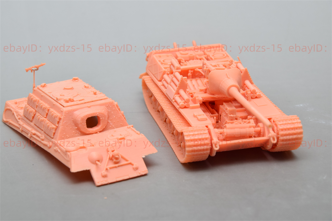 3d Printed 1/72 Germany Jagdtiger Tank Destroyer Unpainted Kit