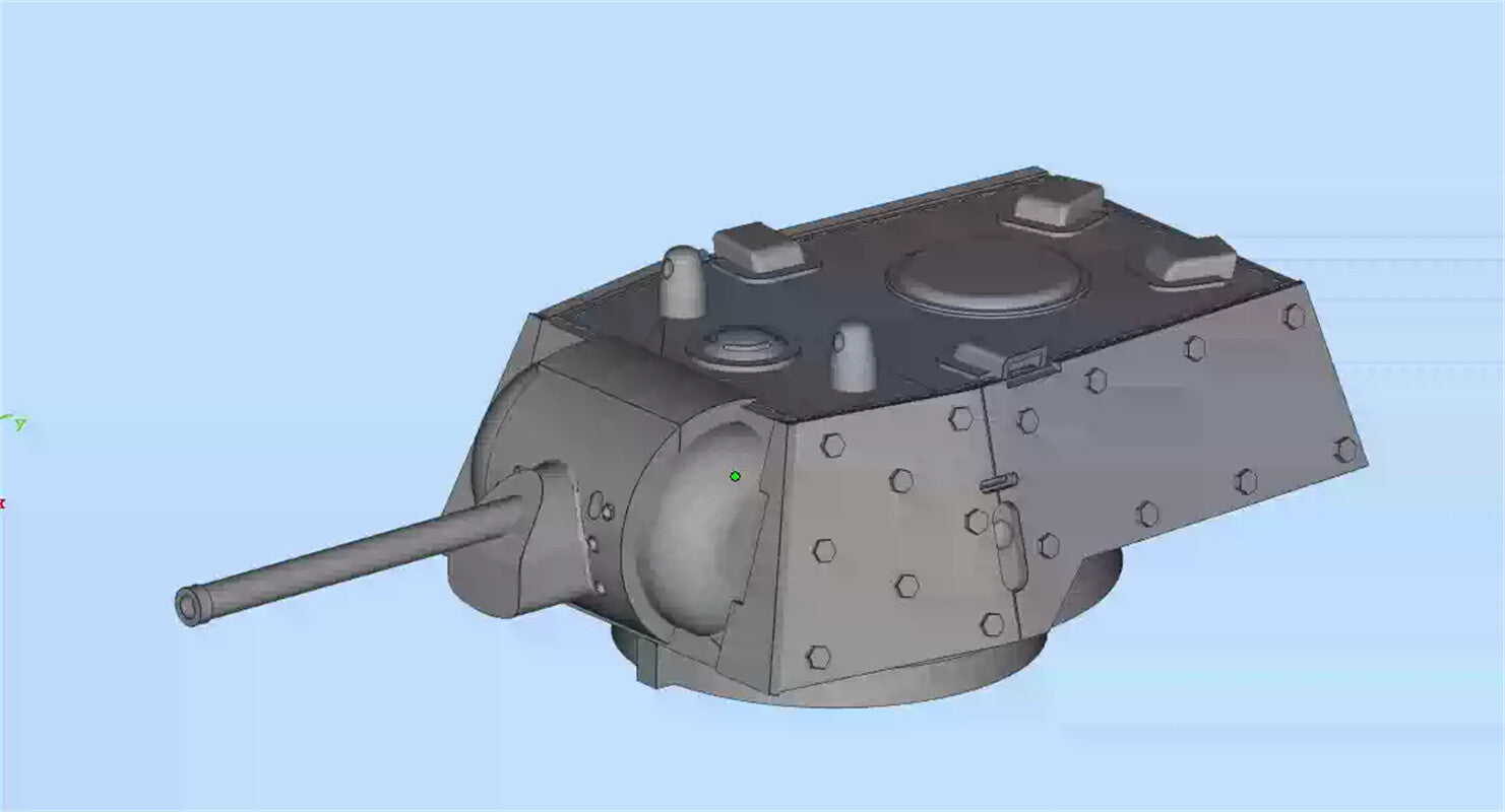 3d Printed 1/35/72 Soviet KV-1 Heavy Tank Series Kit