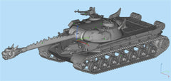 3d Printed 1/35/72 Chinese F-series WZ-111 5A "Qilin" Heavy Tank Kit