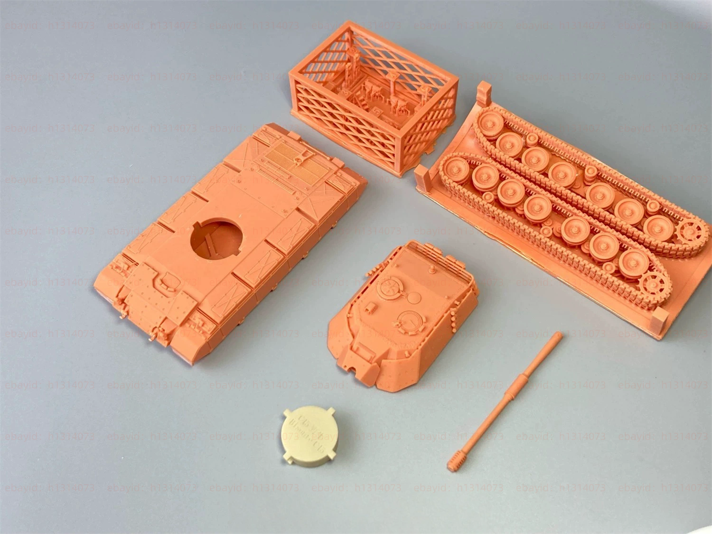 3d Printed 1/72 Italian C45 Bison Heavy Tank Unpainted Kit